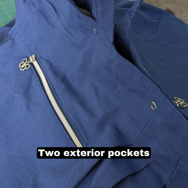 Lace Pillow Bag Exterior Pockets